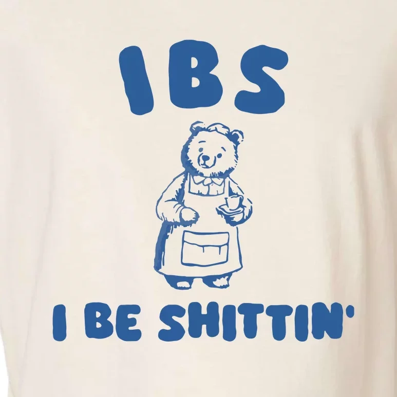 Ibs I Be Shittin Garment-Dyed Women's Muscle Tee