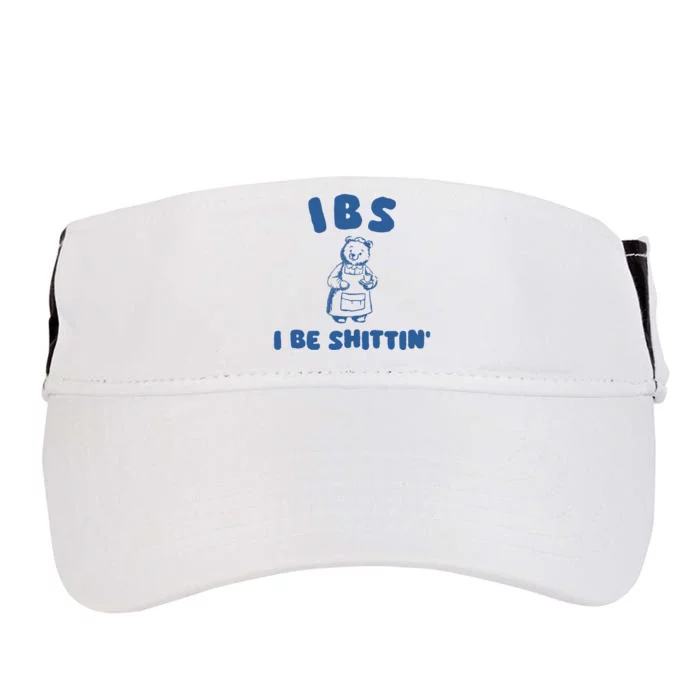 Ibs I Be Shittin Adult Drive Performance Visor