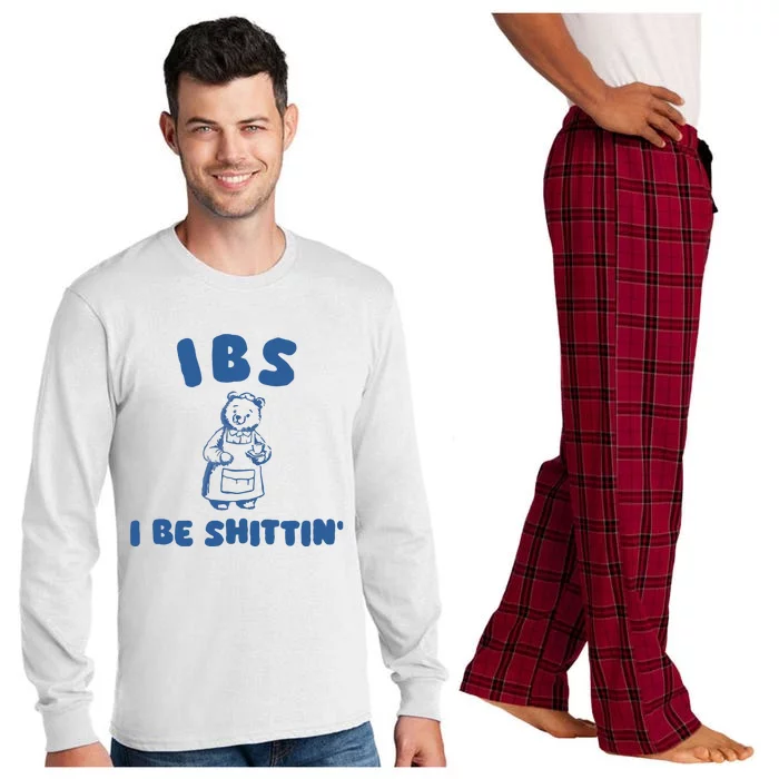 Ibs I Be Shittin Long Sleeve Pajama Set