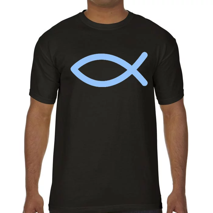 Ichthys Ichthus Christian Symbol Jesus Fish Comfort Colors T-Shirt