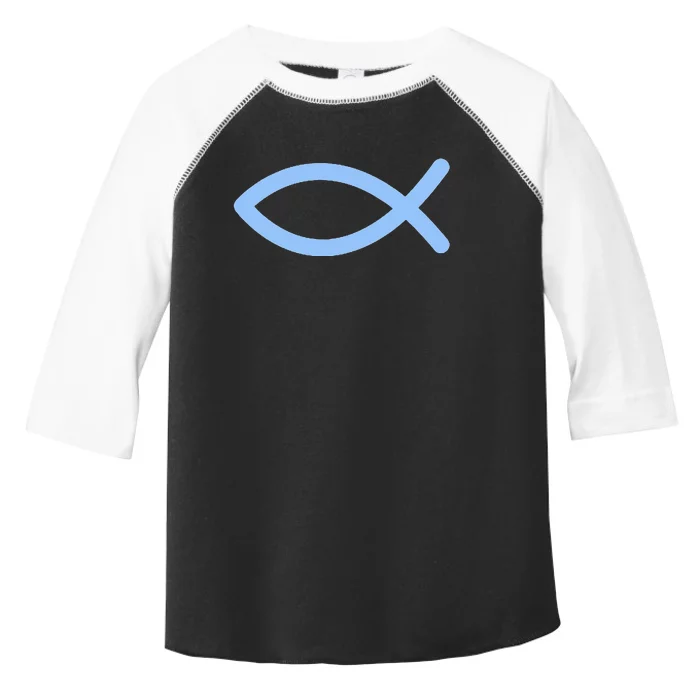 Ichthys Ichthus Christian Symbol Jesus Fish Toddler Fine Jersey T-Shirt