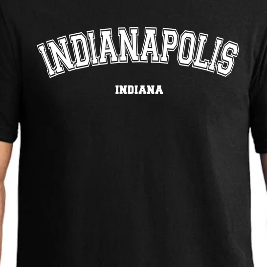 Indianapolis Indiana Cool Gift Pajama Set