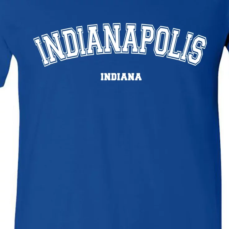 Indianapolis Indiana Cool Gift V-Neck T-Shirt