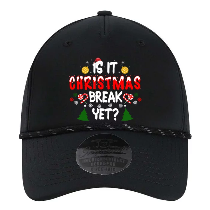 Is It Christmas Break Yet Funny Xmas Humor Teacher Mom Dad Gift Performance The Dyno Cap