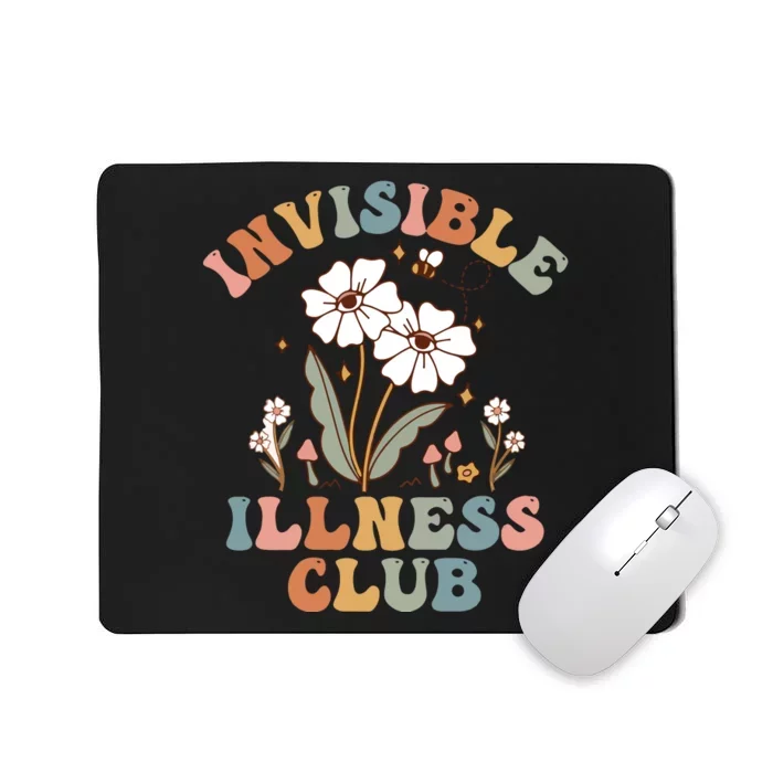 Invisible Illness Club Chronic Illness Disability Awareness Spoonie Mousepad