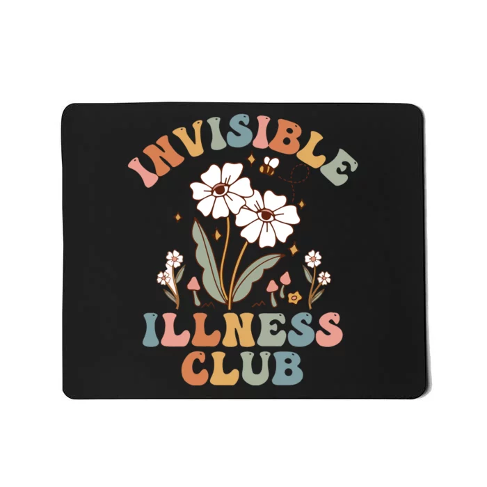 Invisible Illness Club Chronic Illness Disability Awareness Spoonie Mousepad