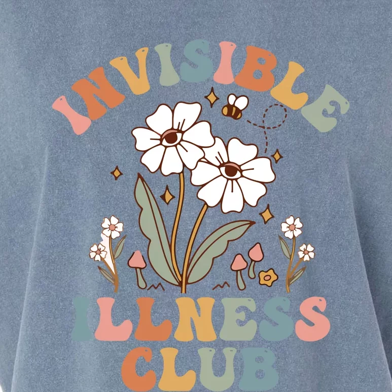 Invisible Illness Club Chronic Illness Disability Awareness Spoonie Garment-Dyed Women's Muscle Tee