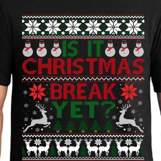 Is It Christmas Break Yet Fun School Office Before Christmas Gift Pajama Set