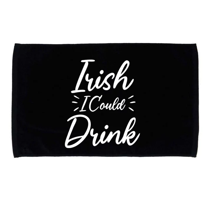 Irish I Could Drink Microfiber Hand Towel