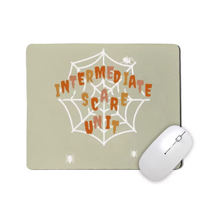 Imcu Intermediate Care Unit Nurse Spooky Halloween Mousepad