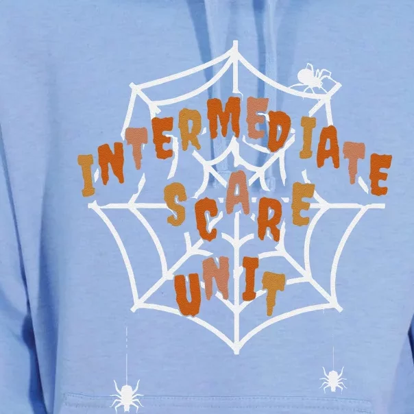 Imcu Intermediate Care Unit Nurse Spooky Halloween Unisex Surf Hoodie