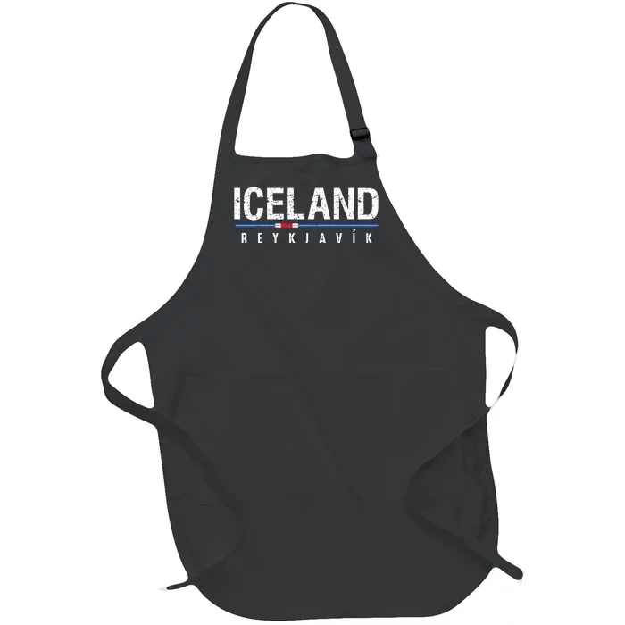 Iceland Full-Length Apron With Pocket