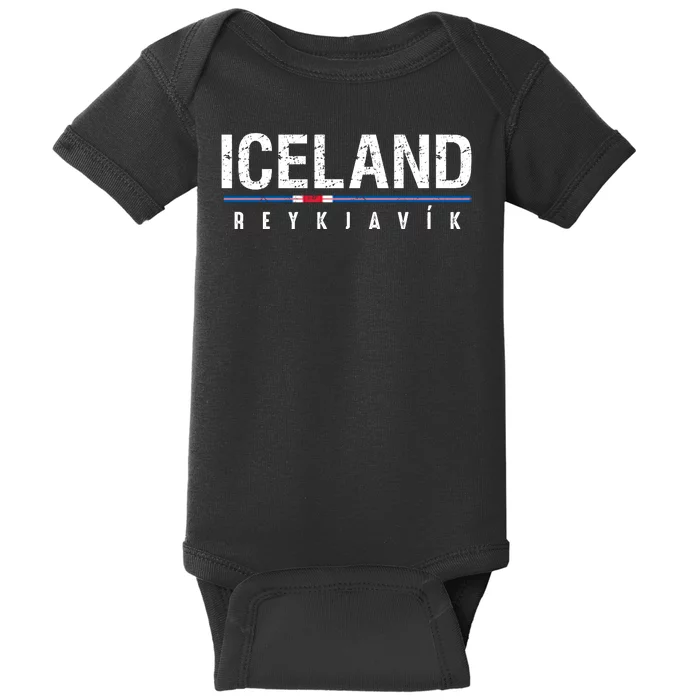 Iceland Baby Bodysuit