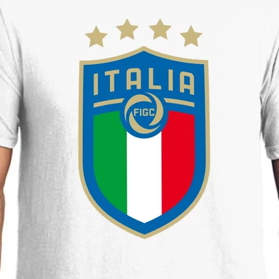 Italia Italy Crest Logo Pajama Set