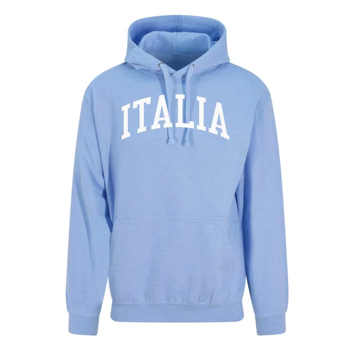 Italy Italia College University Style Unisex Surf Hoodie