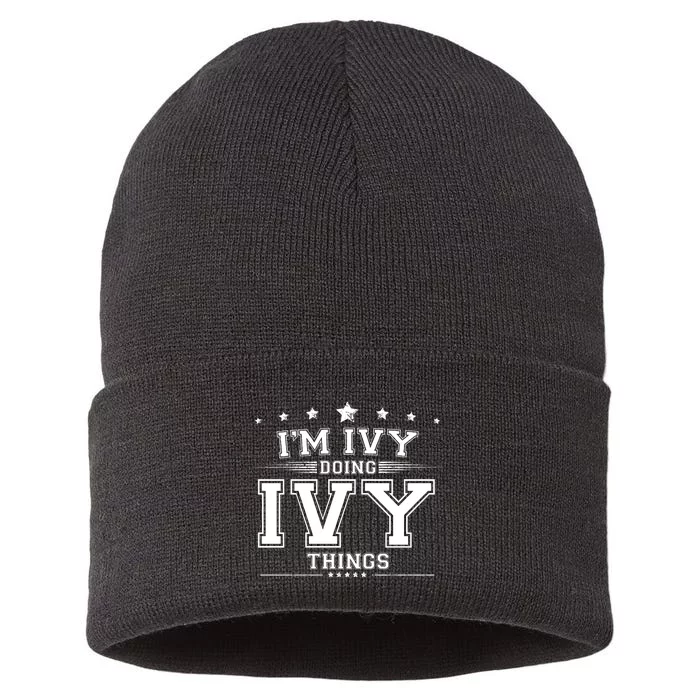 Im Ivy Doing Ivy Things Sustainable Knit Beanie