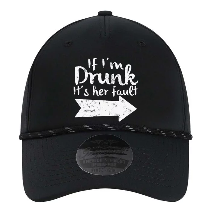 If Im Drunk Its Her Fault Matching Best Friend Gift Drinking Performance The Dyno Cap