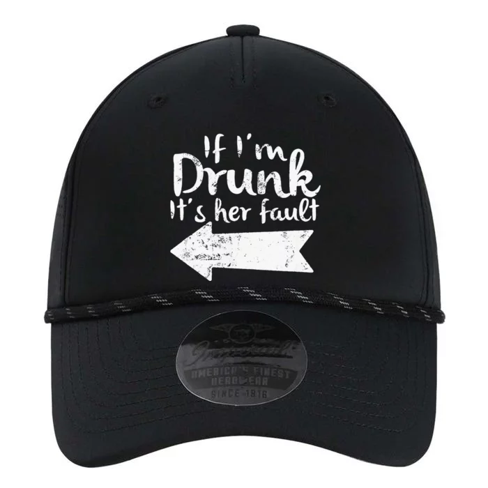 If Im Drunk Its Her Fault Matching Best Friend Gift Drinking Performance The Dyno Cap