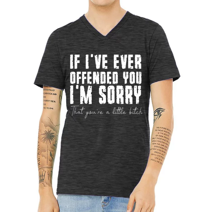 If Ive Ever Offended You Im Sorry That You Are A V-Neck T-Shirt