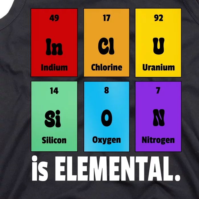 Inclusion Is Elemental Tank Top