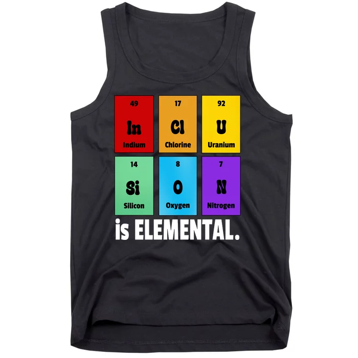 Inclusion Is Elemental Tank Top