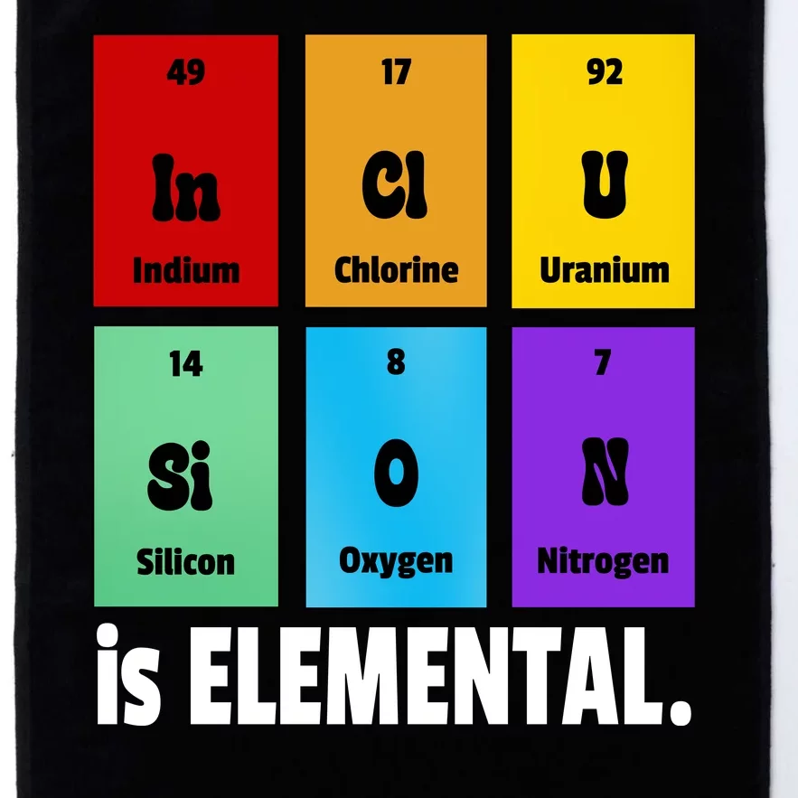 Inclusion Is Elemental Platinum Collection Golf Towel