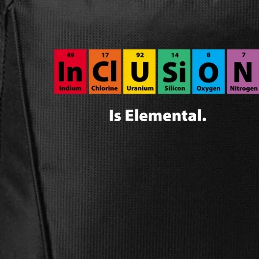 Inclusion Is Elemental City Backpack