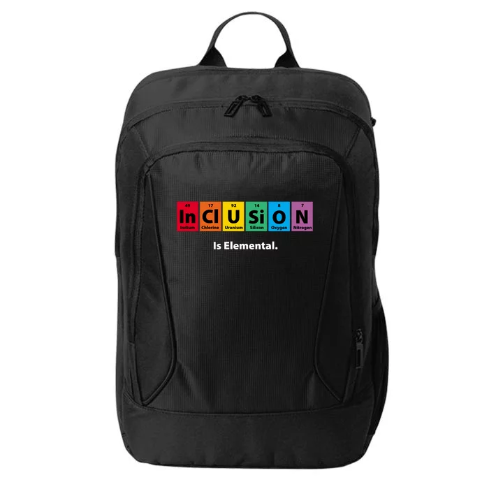 Inclusion Is Elemental City Backpack