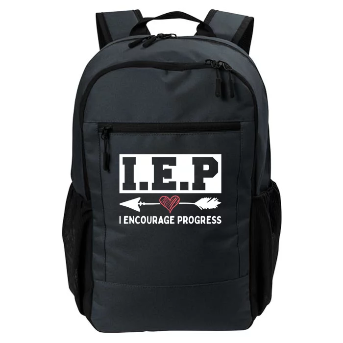 Iep I Encourage Progress Special Education Teacher Gift Daily Commute Backpack