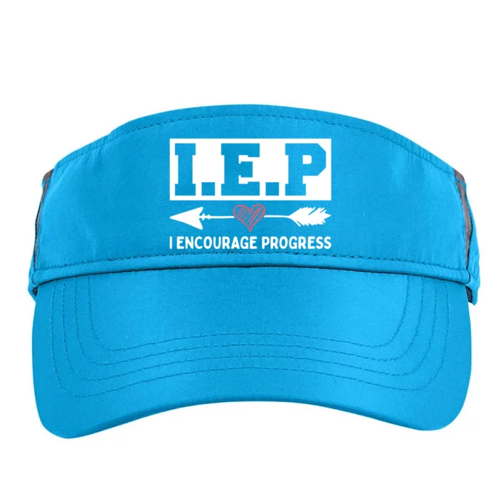 Iep I Encourage Progress Special Education Teacher Gift Adult Drive Performance Visor