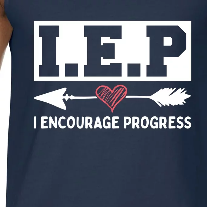 Iep I Encourage Progress Special Education Teacher Gift Comfort Colors® Tank Top