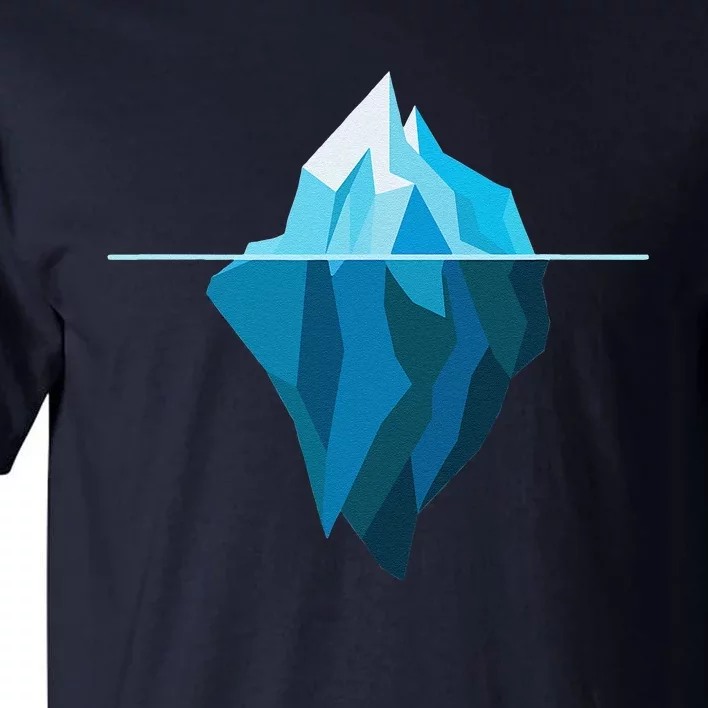 Iceberg Inspirational Earth Day For Nature Lovers Tall T-Shirt