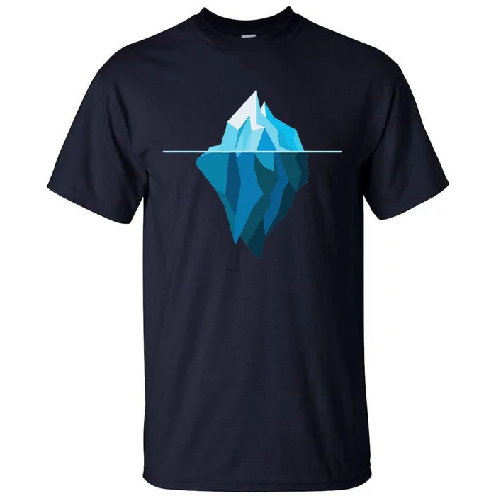 Iceberg Inspirational Earth Day For Nature Lovers Tall T-Shirt