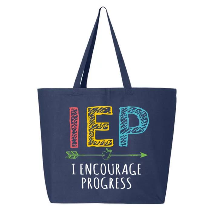 Iep I Encourage Progress Chalk Special Education Teacher Great Gift 25L Jumbo Tote