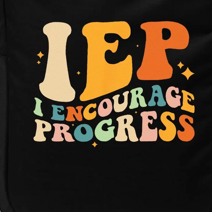 IEP I Encourage Progress Special Education Teacher School Impact Tech Backpack