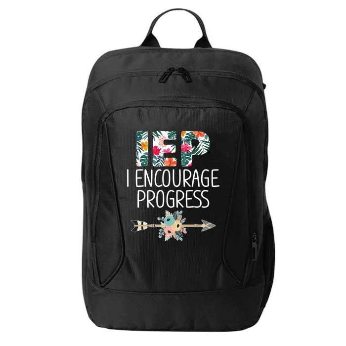 Iep I Encourage Progress Great Gift Special Education Teacher Great Gift City Backpack