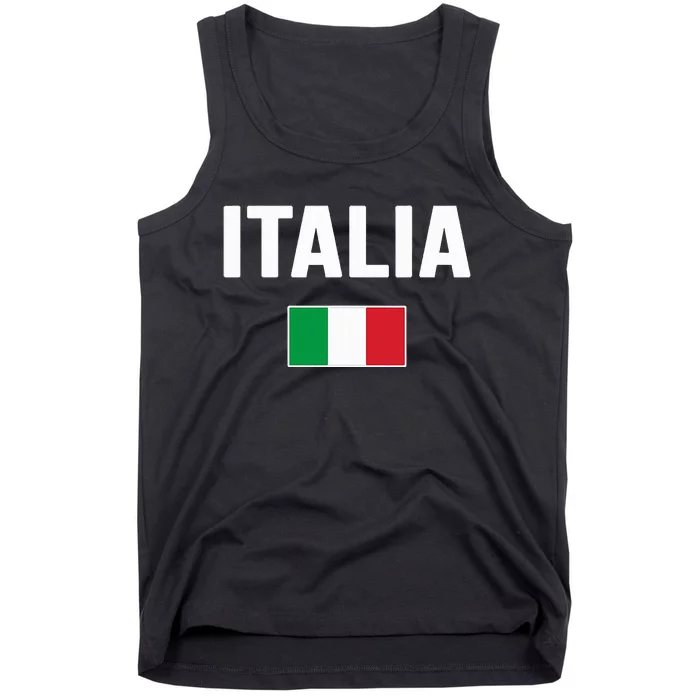 Italy Italian Flag Italia Souvenir Tank Top