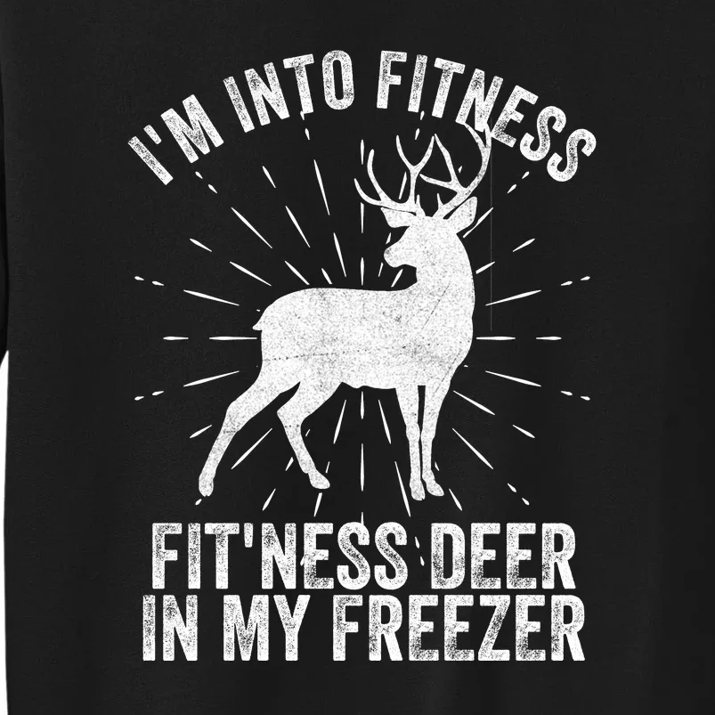 Im Into Fitness Fitness Deer In My Freezer Sweatshirt