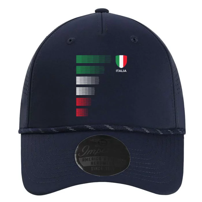 Italia Italy Flag Emblem Italian Pride Ancestry Heritage Performance The Dyno Cap