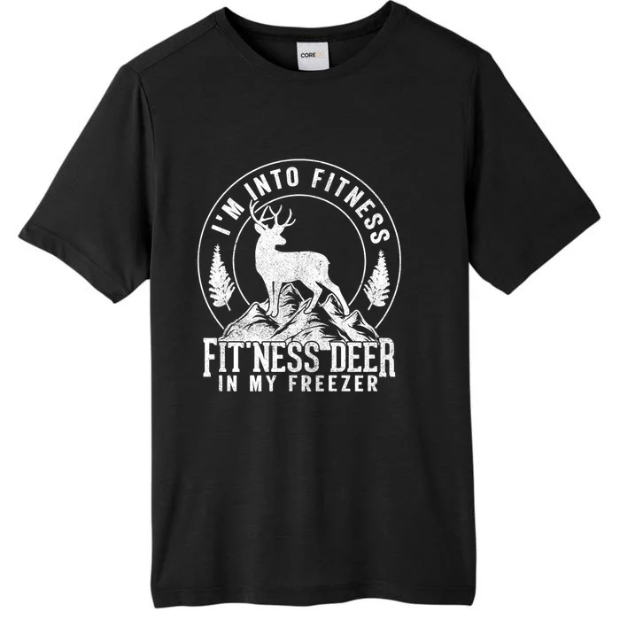 IM Into Fitness FitNess Deer In My Freezer Hunting Deer ChromaSoft Performance T-Shirt