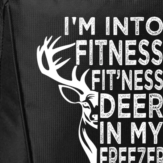 IM Into Fitness FitNess Deer In My Freezer Deer City Backpack