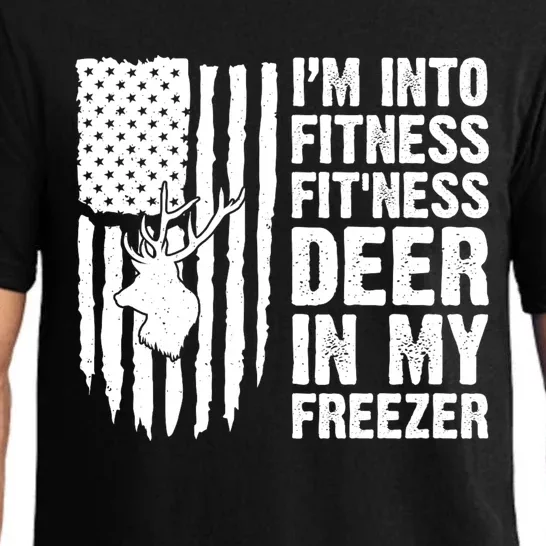 IM Into Fitness FitNess Deer In My Freezer Deer Pajama Set