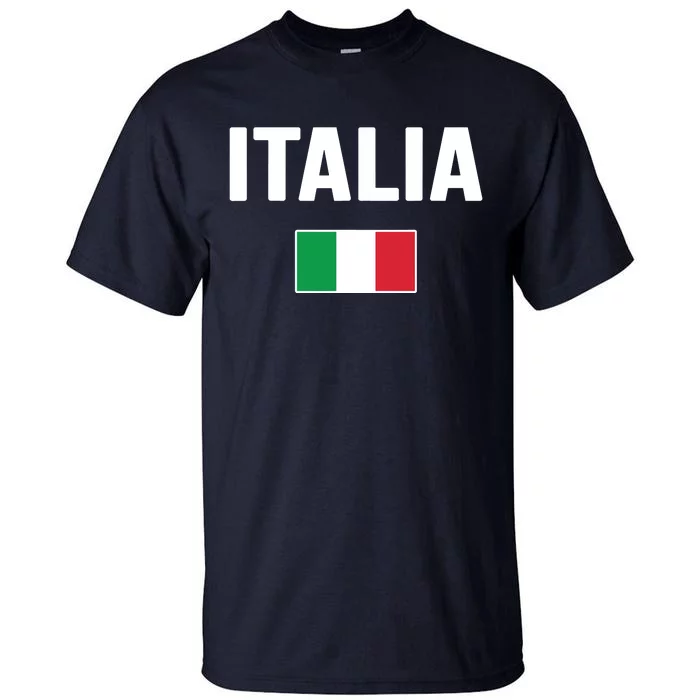 Italy Italian Flag Italia Souvenir Tall T-Shirt