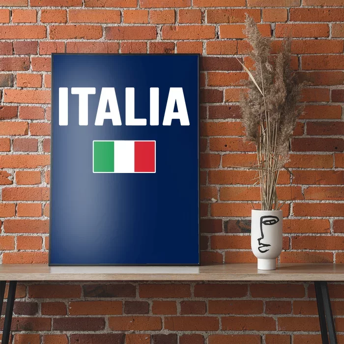 Italy Italian Flag Italia Souvenir Poster