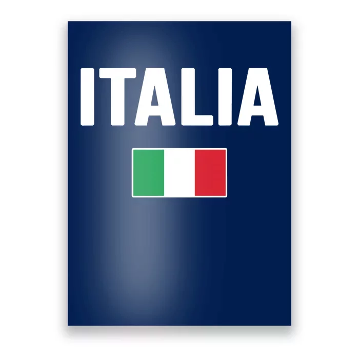 Italy Italian Flag Italia Souvenir Poster