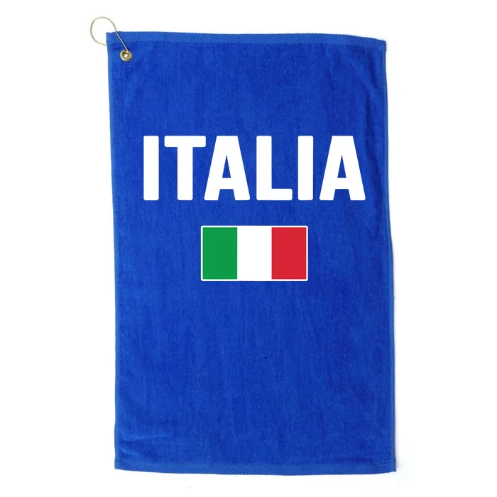 Italy Italian Flag Italia Souvenir Platinum Collection Golf Towel