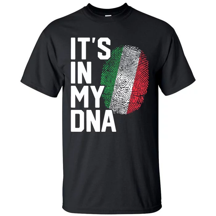 Italy Italian Flag Heritage Tall T-Shirt