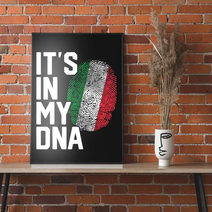 Italy Italian Flag Heritage Poster