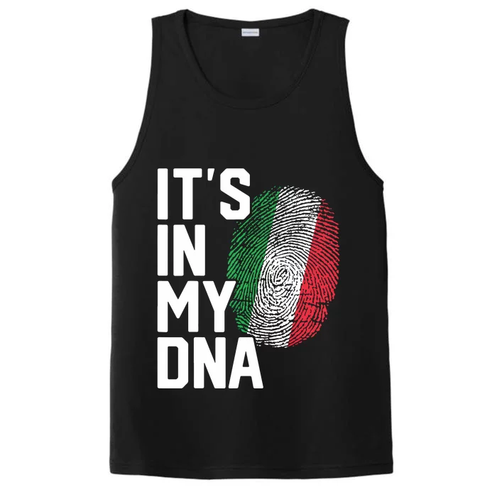 Italy Italian Flag Heritage Performance Tank