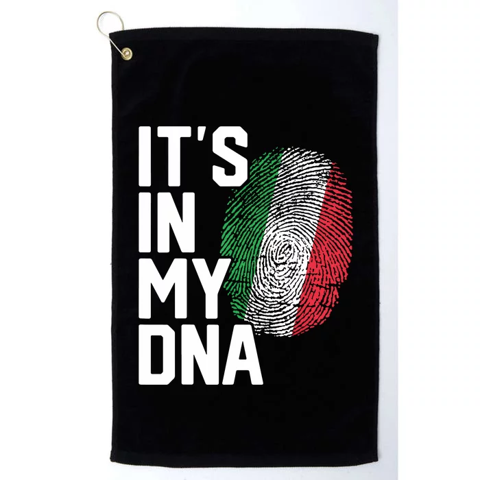 Italy Italian Flag Heritage Platinum Collection Golf Towel